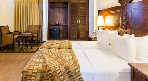 Club Twin Room | Memory foam beds, minibar, in-room safe, individually decorated