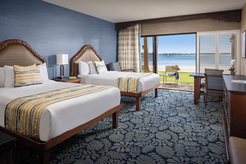 Deluxe Room, 2 Queen Beds (Bay Front Queens First Floor) | View from room