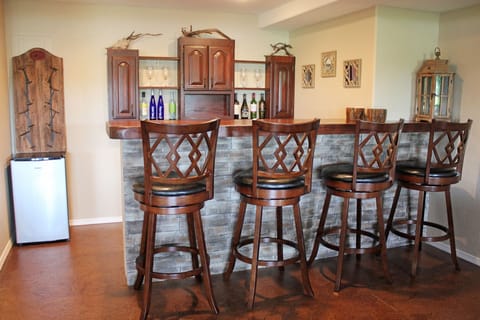 Place your most interesting bottle on the shelf