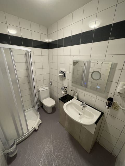 Double Room | Bathroom | Shower, free toiletries, hair dryer, towels