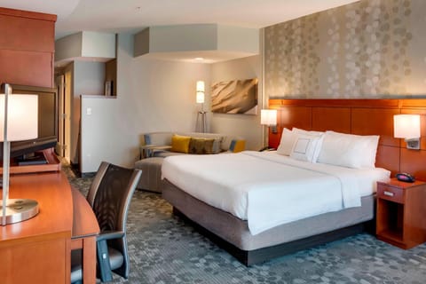 Suite, 1 Bedroom | Premium bedding, pillowtop beds, desk, blackout drapes