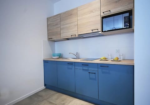 Deluxe Apartment, 1 Bedroom | Private kitchenette | Fridge, microwave, stovetop, coffee/tea maker