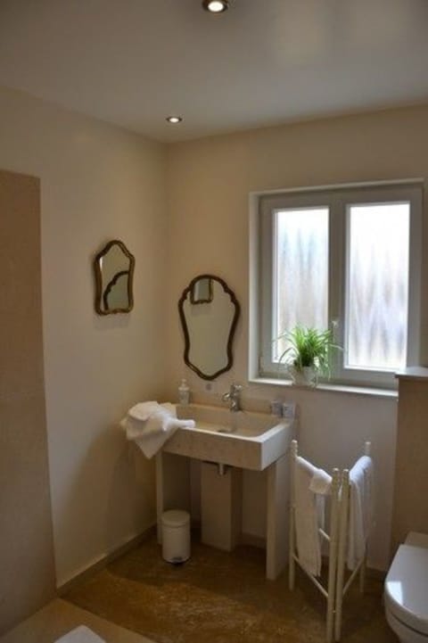 Room (Marie) | Bathroom | Shower, free toiletries, hair dryer, towels