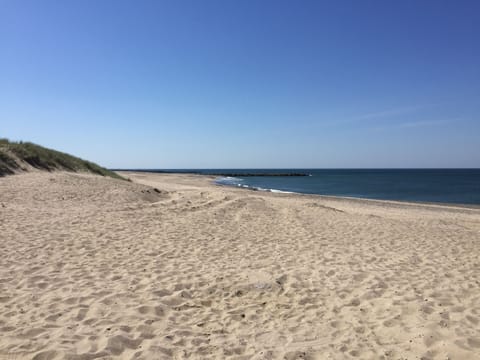 On the beach