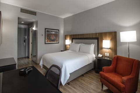 Room, 1 King Bed | Premium bedding, minibar, in-room safe, desk