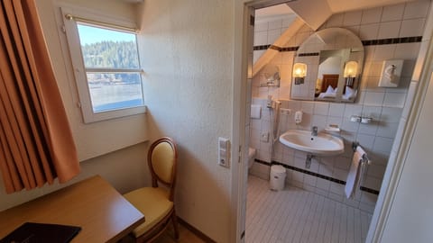 small double room with lake view, annex | View from room