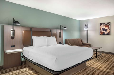 Standard Room, 1 King Bed, Non Smoking, Refrigerator & Microwave (with Sofabed) | In-room safe, iron/ironing board, free cribs/infant beds, rollaway beds