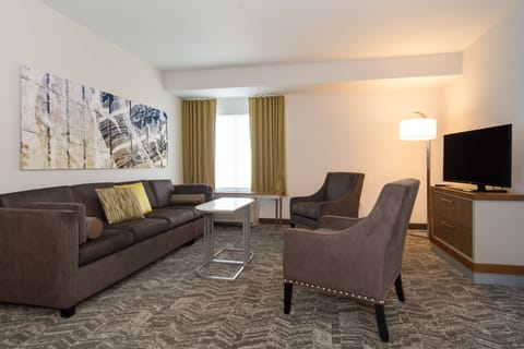 Suite, 1 Double Bed | Living area | TV, pay movies