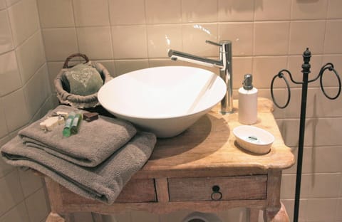 Suite | Bathroom | Shower, rainfall showerhead, free toiletries, hair dryer