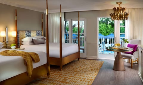 Bayview 2 Queen Beds | Premium bedding, down comforters, pillowtop beds, minibar