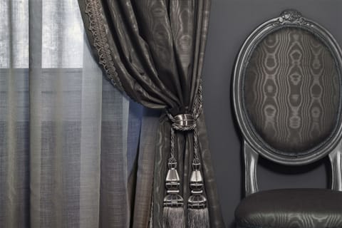 In-room safe, desk, laptop workspace, soundproofing