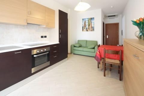 Apartment for 3 people | Private kitchen | Full-size fridge, microwave, stovetop, dishwasher