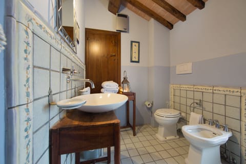 Free toiletries, hair dryer, slippers, towels