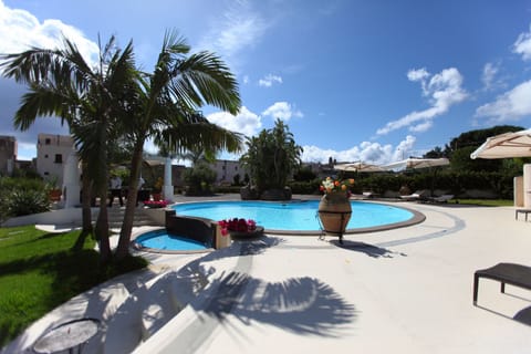 Seasonal outdoor pool, pool umbrellas, sun loungers