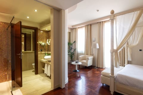 Family Suite, 2 Queen Beds, Balcony | Premium bedding, down comforters, minibar, in-room safe