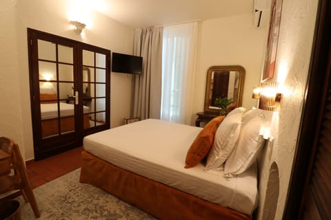 Standard Double Room, Ensuite, Garden View (n°6 - 1er étage) | Blackout drapes, soundproofing, bed sheets