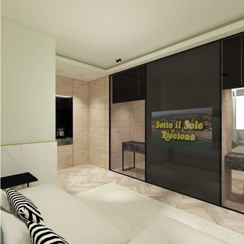 Luxury Suite (Tramonto) | Living area | 37-inch flat-screen TV with digital channels, TV