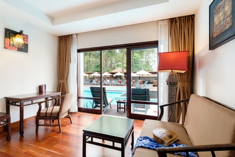 Deluxe Room, Pool Access (Adult only) | Premium bedding, pillowtop beds, minibar, in-room safe