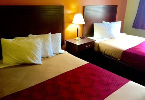 Standard Room, 2 Queen Beds, Non Smoking | Iron/ironing board, rollaway beds, free WiFi, bed sheets