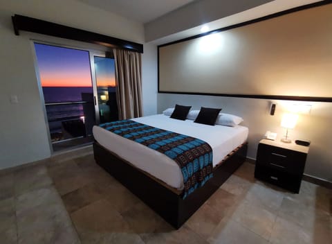 Room, 2 Double Beds, Ocean View | Balcony