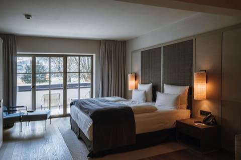 Junior Suite with park or garden view | View from room