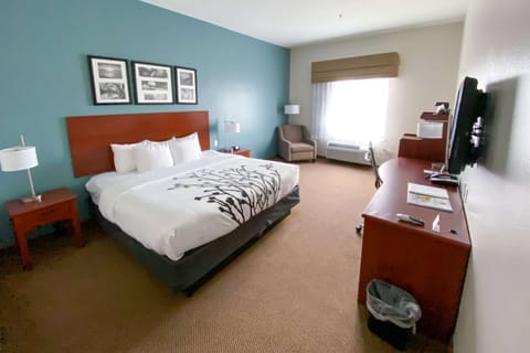 Premium bedding, in-room safe, individually decorated