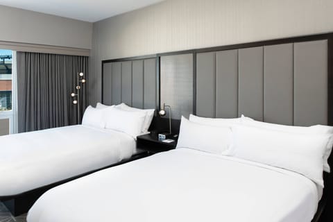 Premium bedding, pillowtop beds, in-room safe, desk