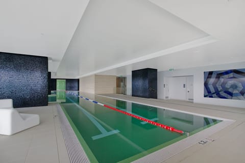 Indoor pool, outdoor pool