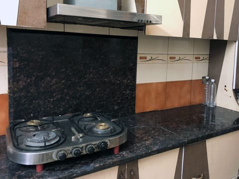 Exclusive Apartment, 2 Bedrooms, Smoking, City View | Private kitchen