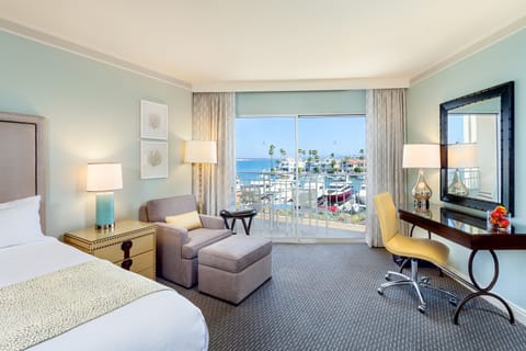 Room, 2 Double Beds, Marina View | Frette Italian sheets, premium bedding, down comforters, pillowtop beds