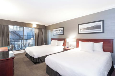 Standard Room, 2 Queen Beds (Atrium Building) | Premium bedding, in-room safe, individually decorated, desk