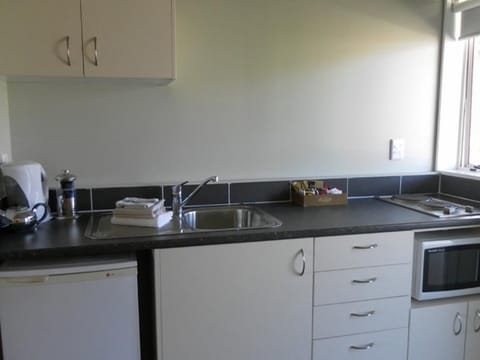 1 Bedroom Executive Suite | Private kitchenette | Fridge, microwave, stovetop, coffee/tea maker