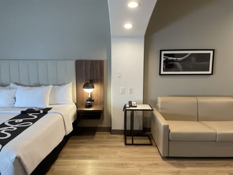 Executive Room, 1 King Bed | Premium bedding, desk, laptop workspace, blackout drapes