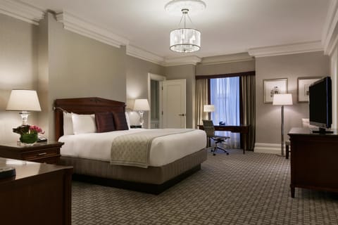 Suite, 1 Bedroom (King, Best view Copley Square) | Premium bedding, pillowtop beds, in-room safe, individually decorated