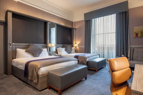 Standard Room, 2 Queen Beds, Accessible | Premium bedding, minibar, in-room safe, desk