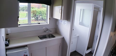 Double Studio - Prepaid | Private kitchenette | Fridge, microwave, coffee/tea maker, electric kettle