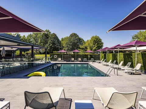 Seasonal outdoor pool