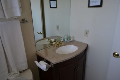 Standard Room, 1 King Bed, Non Smoking | Bathroom sink