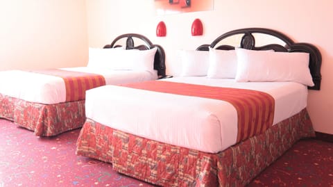 Premium Double Room, 2 Queen Beds, Fireplace | Extra beds