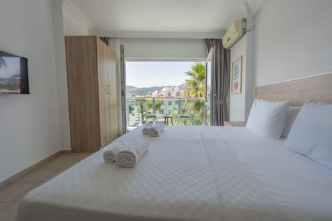 Standard Double Room, Balcony, City View | Minibar, free WiFi, bed sheets