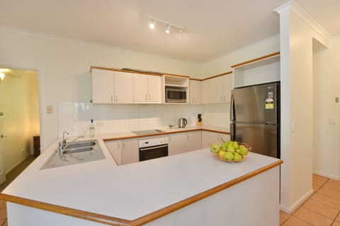 Three Bedroom Two Bathroom Apartment | Private kitchen | Fridge, microwave, oven, stovetop