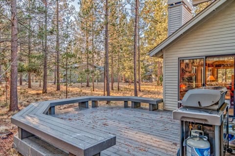 Exterior Deck Seating Area