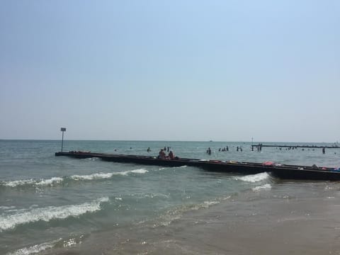 Private beach nearby