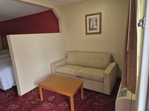 Suite, 2 Queen Beds | Desk, iron/ironing board, free WiFi, bed sheets