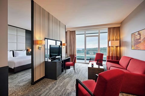 Junior Suite (Deluxe) | Hypo-allergenic bedding, minibar, in-room safe, desk