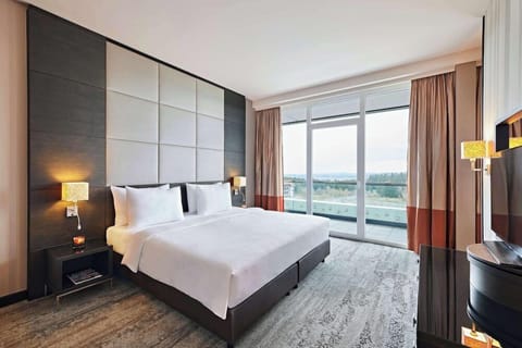 Deluxe Suite | Hypo-allergenic bedding, minibar, in-room safe, desk