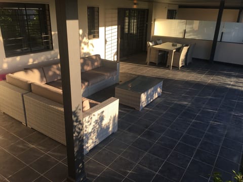 Large outside terrace