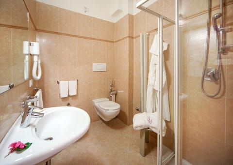 Deluxe Double or Twin Room | Bathroom | Separate tub and shower, free toiletries, hair dryer, bidet