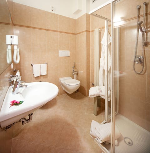 Deluxe Double or Twin Room | Bathroom | Separate tub and shower, free toiletries, hair dryer, bidet