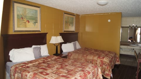 Standard Double Room, 2 Queen Beds | Desk, blackout drapes, free WiFi